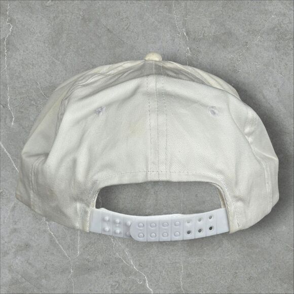 Vtg Dubuque Botanical Garden NatureTree Rope Brim Snapback Hat San Sun Brand - Picture 4 of 7